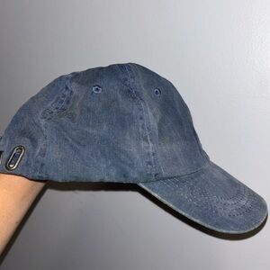 Brooks Brothers Cotton Blue Denim Cap